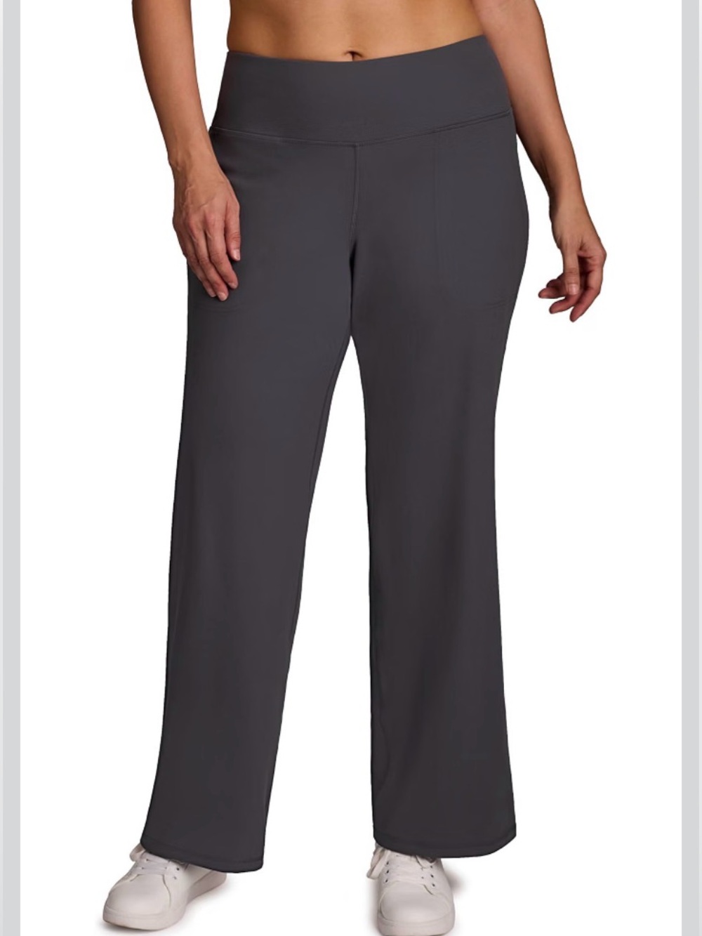 RBX 3X Charcoal Black Yoga Lounge Sweatpants with Subtle Logo